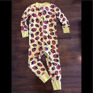 3t Hanna Anderson strawberry pajamas